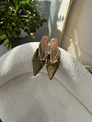 Russe Green Half Shoes