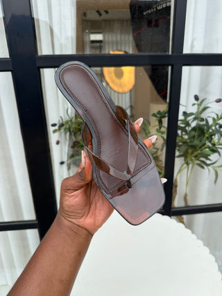 Hanna Coffee Jelly Kitten Heels