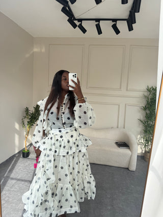 Darlene Polka Dot Two Piece