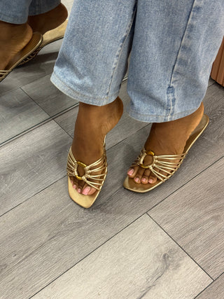 Goldie Gold Slides