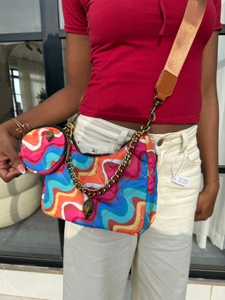 Ella Multicoloured Crossbody Bag