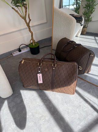 Arabella Brown Duffel Bag