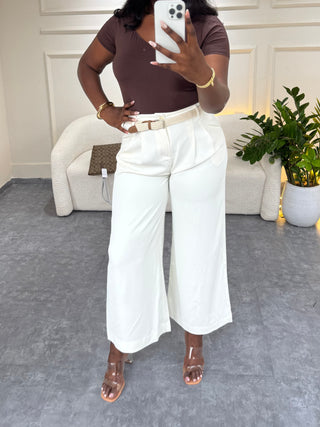 Kimberly Offwhite Pants