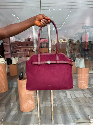 Esther Maroon Handbag