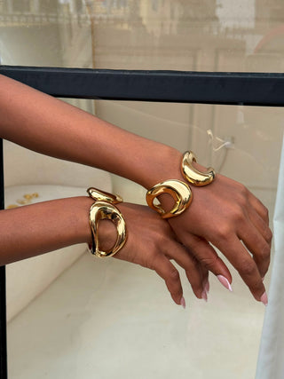 Eileen Gold Bangles