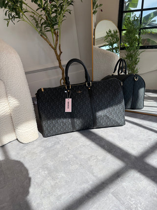 Arabella Black Duffel Bag