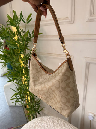 Lottie Beige Premium Handbag
