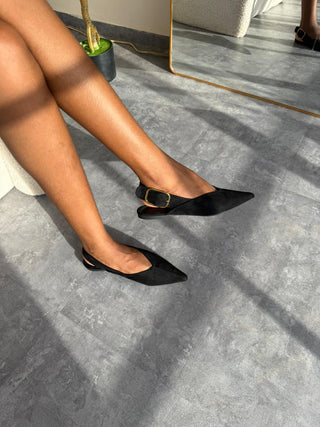 PP21 - Black flat Shoes