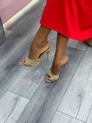Bethany Nude Mules
