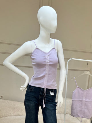 Quincy Lilac Tank top with Spaghetti Straps