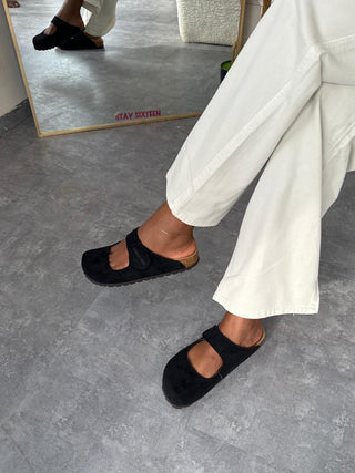 Rasheeda Birkenstock Clogs - Black