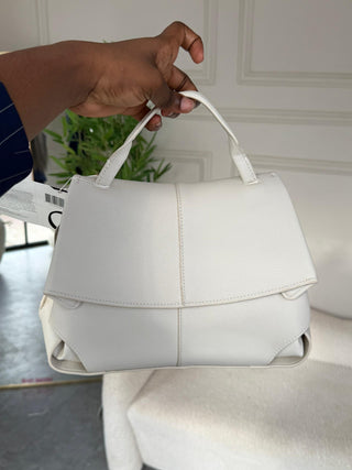 Delaney White Mokki Handbag