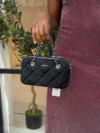 Karis Black Cross Body Bag