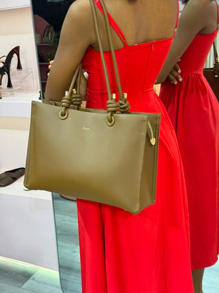 Liv Coffee Shoulder Bag