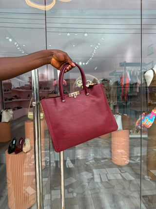 Darnelle Wine Handbag