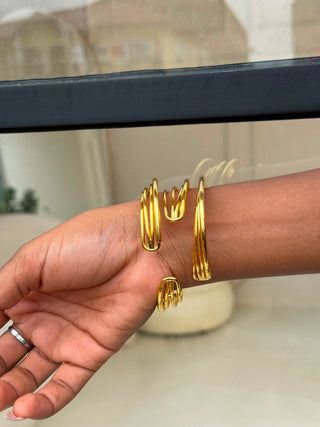 Rivka Gold Bangles