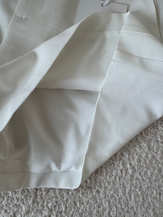 Sheba White Mini Shorts
