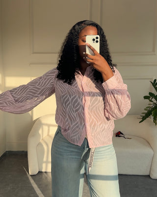Tracie Pink Design Shirt