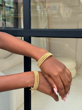Shelby Gold Bangles