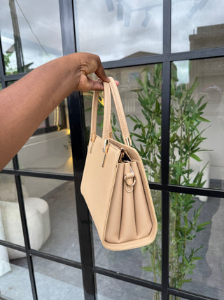 Everly Light Nude Premium Handbag