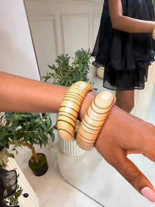 Mansa Wooden Bangles