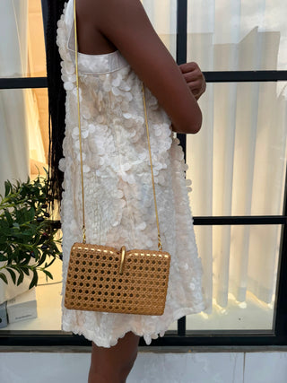 Kinslee Gold Clutch