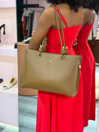 Liv Coffee Shoulder Bag