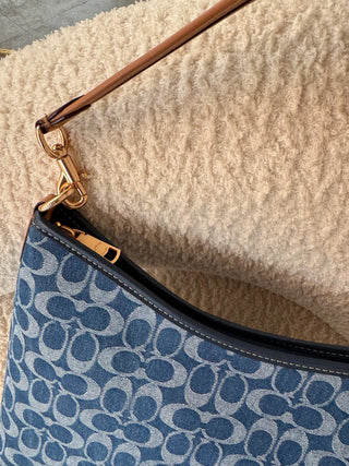 Lottie Denim Premium Handbag