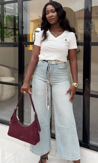 Polene Blue denim Soft Jeans