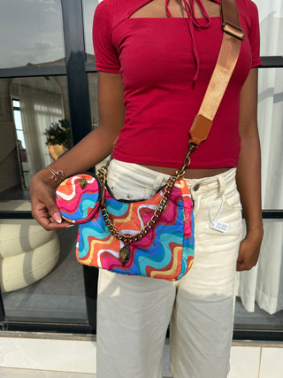 Ella Multicoloured Crossbody Bag