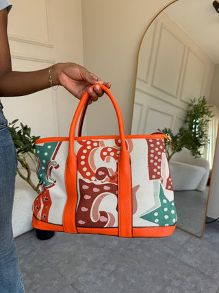 Antoinette Orange Handbag