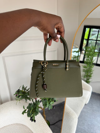 Zoe Army Green Handbag