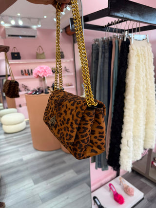 Deborah Animal Design Cross Body Bag