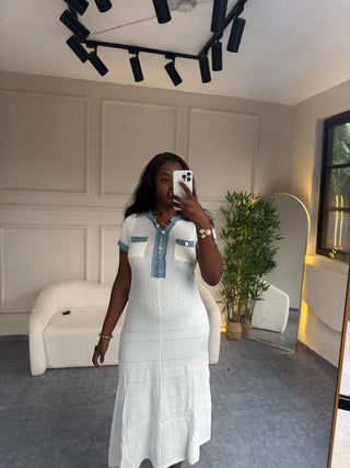 Karenza White Maxi Dress
