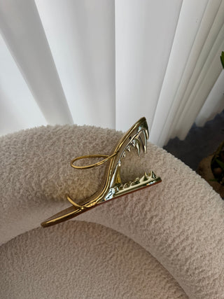 Emmeline Gold Mules