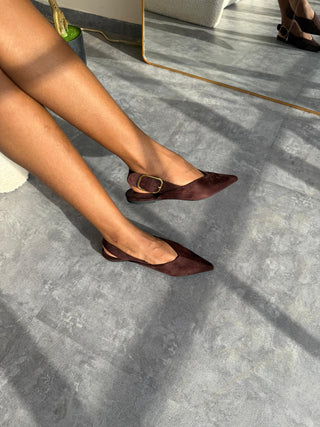 PP21 - Coffee Flat Shoes