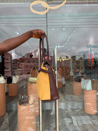 Esther Yellow Handbag