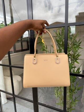 Everly Light Nude Premium Handbag