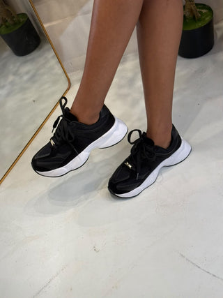 Sofia Black Sneaker
