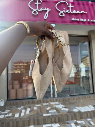 PP21 - Nude Flat Shoes