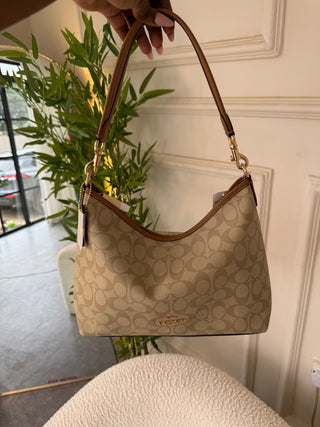 Lottie Beige Premium Handbag