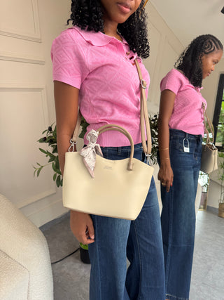 Zuri Beige Mini Bag