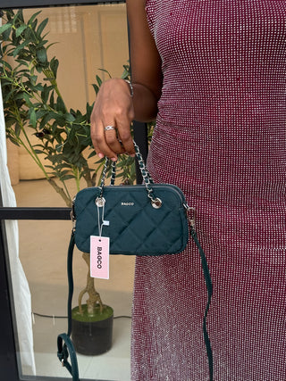 Karis Green Cross Body Bag