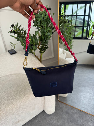 Olivia Navy Blue Shoulder Bag