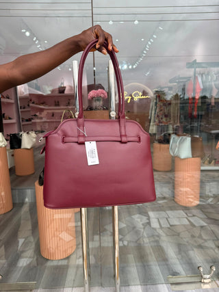 Esther Maroon Handbag