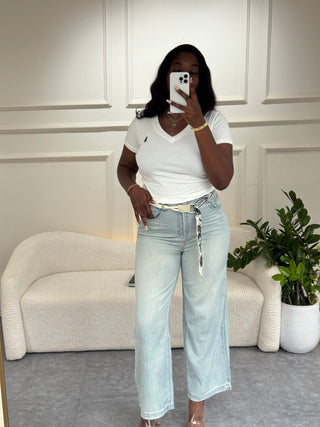 Polene Blue denim Soft Jeans