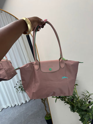 Eliana Nude Pink Mid Size Tote Bag