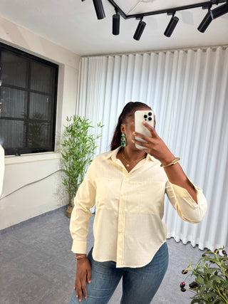 Mavis Cream Shirt