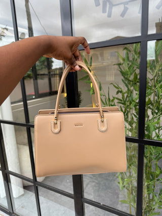 Everly Dark Nude Premium Handbag