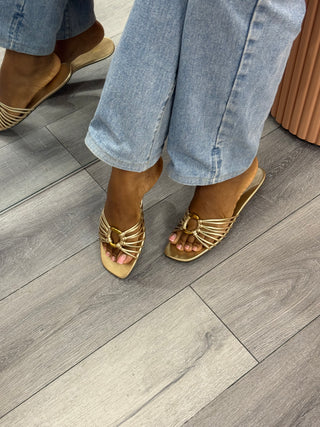 Goldie Gold Slides